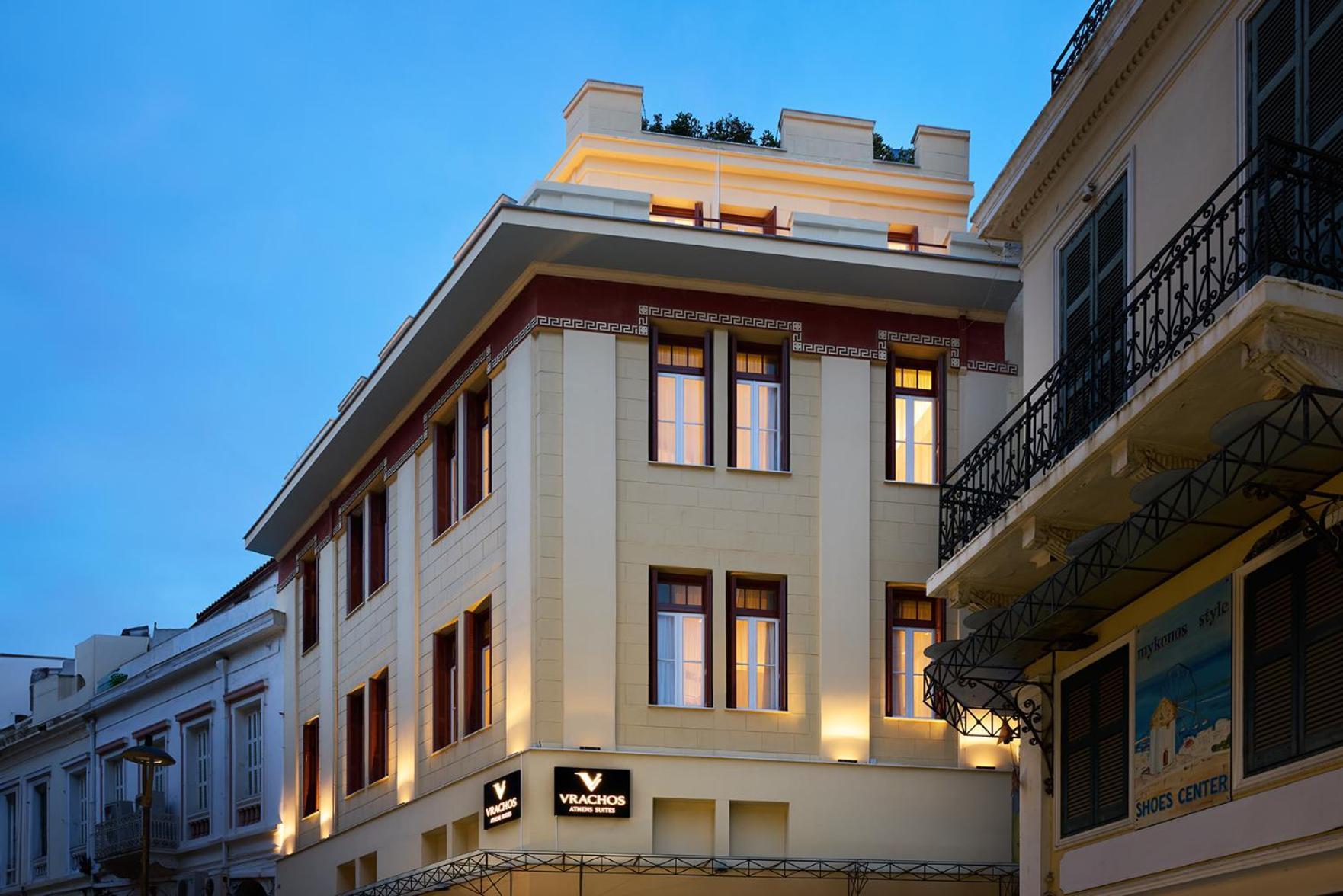 Vrachos Athens Suites Экстерьер фото
